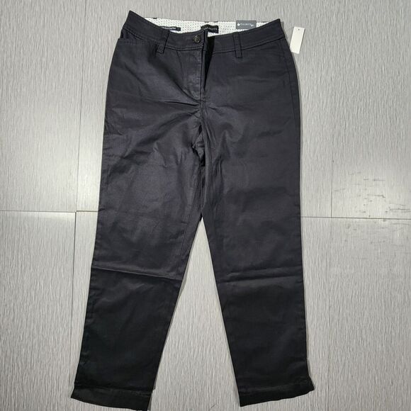 Talbots Pants - Talbot's The Perfect Crop Curvy Career Pants Trousers Women's Size 4. NWT